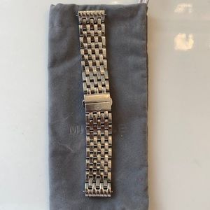Michele stainless steal strap
